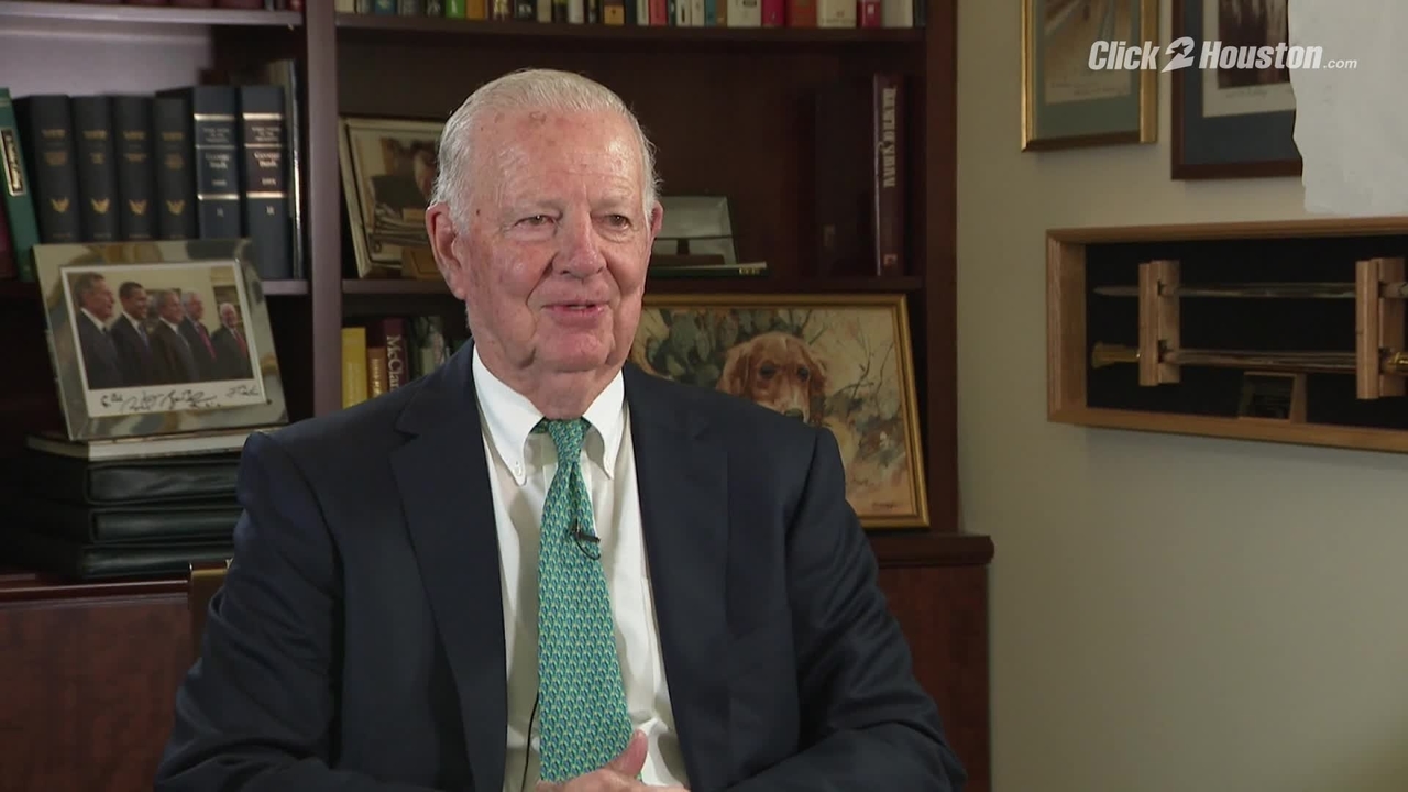 James Baker talks about the Baker Institute's 25th anniversary...